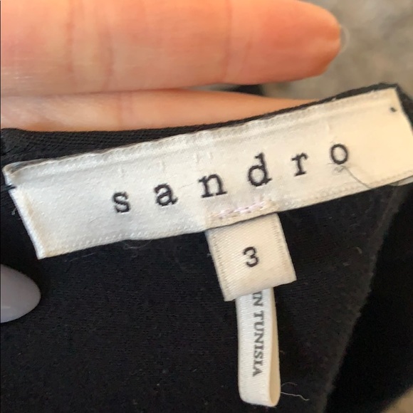 Sandro Wrap Style Dress - Picture 6 of 8